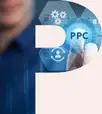 Creative ‘Per’ in Pay-Per-Click with digital elements, symbolizing paid ads flow in PPC marketing India