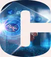 Letter C visualizing ‘Click’ in Pay-Per-Click with digital targeting and touch interface India